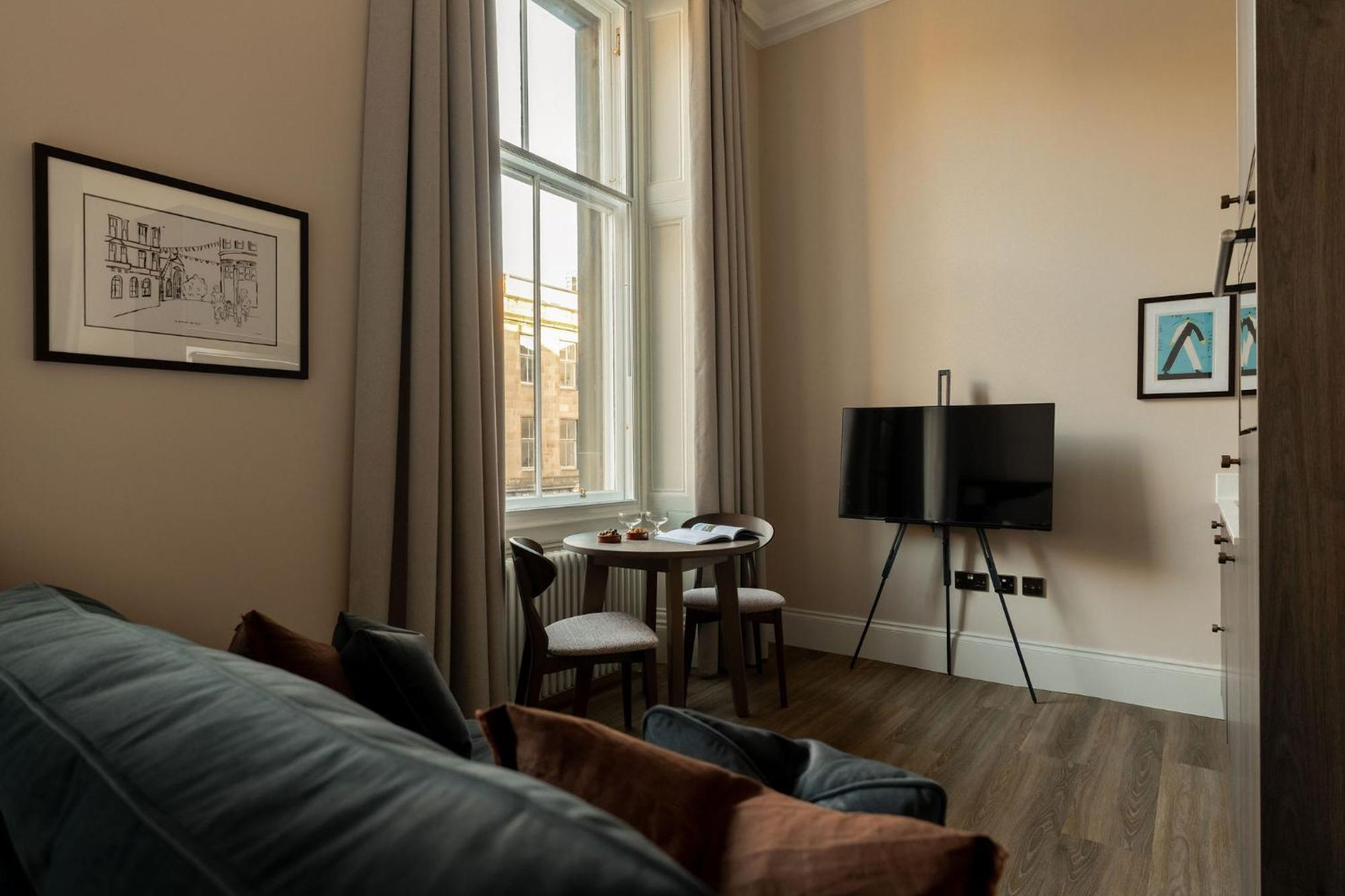 Moment George IV Bridge Hotell EDI Rom bilde